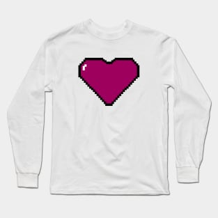 Pixel heart Long Sleeve T-Shirt